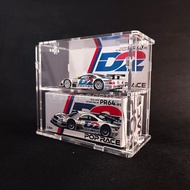 Acrylic Case for Pop Race PR640095 MERCEDES-BENZ CLK AMG GTR - 1997 FIA GT D2 PRIVATE 1:64 Diecast |