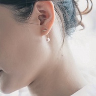 Lignes  -  Akoya珍珠不對稱耳環