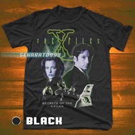 Gaya Vintage The X Files T Shirt Filem 90-an Baju Uniseks Filem seram Dana Scully XF01