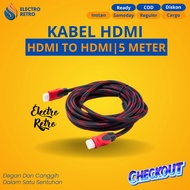 HDMI TO HDMI CABLE 5 METER FIBER NET HDMI CABLE 5 METER FULL HD 4K