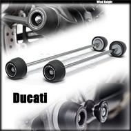 For Ducati Monster 696/795/797 Motorcycle Front Rear Axle Sliders Wheel Protector EP Evotech