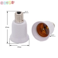 JKTH E17 Lamp Socket E17 to E27 LED Halogen CFL Light Bulb Lamp Adapter