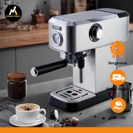 MESIN CRANDDI Espresso Coffee Maker Frothing 15 Bar 1350W 1.2L KF818 MIPK