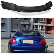 R171 R Style Carbon Fiber Rear Spoiler Wing for Benz SLK Class R172 2004 - 2010 SLK200 SLK280 SLK300