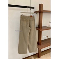 Dark beige khaki pants