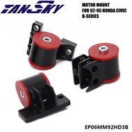 TANSKY Motor Mounts Kit JDM For 92-95 Honda Civic EG B16/B18 B Series B18C B18C1 B18C5 B16A  TK-EP06