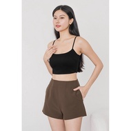 Dear Lyla Grace Padded Cami Top (Black)