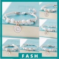 Christmas Gift Ideas Ceramic Jewelry Simple Letter Bracelets C1
