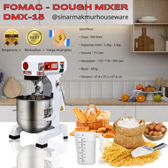 FOMAC - Planetary Mixer DOUGH MIXER DMX-B15 - DOUGH MIXER DMX-B15 C & DOUGH MIXER DMX-B15A