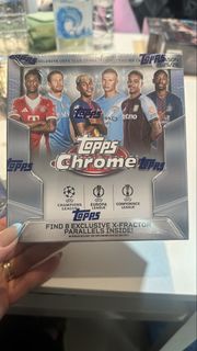 足球卡 2025-26 Topps UEFA Club Competitions Chrome UCC Soccer Mega