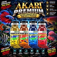 AKARI PREMIUM RED BLUE YELLOW MAXXI 100ML BOTTLE PACKAGING