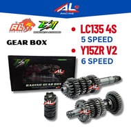ESR MOTOR Y15ZR V2 / Y16ZR / LC135 5S / LC135 4S GEARBOX Racing 5 SPEED 6 SPEED Gear Box LC4S LC5S Y