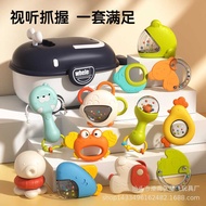 Newborn Bedside Rattle Baby Toy 0 to 3 Months Baby Bedside Rattle Teether Toy Set