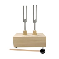 Resonance Tuning Forks for Meditation  - Complete Set with Weighted & Unweighted Forks (432Hz 528Hz)