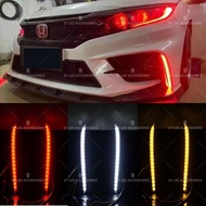 CIVIC FC450 ROBOT RS BUMPER LED DAYLIGHT WELCOME LIGHT DRL+SIGNAL RUNNING
