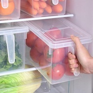 Fruit Vegetable Food Container Box Size 31x15.6x13CM - SW804-M - Transparent