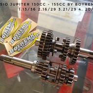 RASIO RATIO JUPITER Z VEGA R CRYPTON CUSTOM RACING 130cc-155cc BOYRENK