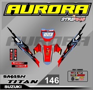 (COD) Terbaru DECAL RBT SMASH TITAN RBT BEBEK MODIF SUPERMOTO YZ CRF KLX KX KTM RBT new terbaru terk