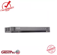 HIKVISION (DS-7204HUHI-K1/E) 4 CHANNEL ANALOG FULL HD 5MP H.265/H.265+ Digital Video Recorder (DS-72