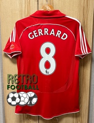 เสื้อฟุตบอลย้อนยุค [ Retro ] หงษ์แดง คอปก ปี 2006 Home คอปก พร้อมชื่อเบอร์ TORRES, GERRARD, SUAREZ รูปถ่ายจากสินค้าจริงกล้ารับประกันคุณภาพสินค้า