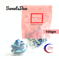 [Sweetsbox] Bebeto Blue Sharks Halal Candy Gummy - 100g (Repacked) - Tasty Snacks / Tidbits