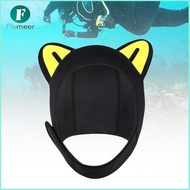 Cat Ears Diving Hood Swimming Cap Comfortable Thermal Surfing Hood Neoprene Hood Surfing Hat for Kay