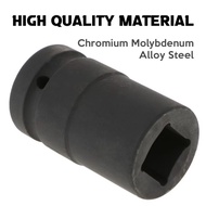 1 INCH X 80MM BLACK SQUARE  IMPACT SOCKET BOX SOCKET 17MM TO 80MM IMPACT WRENCH ADAPT...