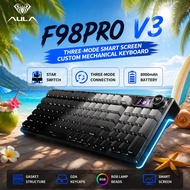 AULA F98 Pro V3 Star Switch Mechanical Keyboard, RGB Hot Swappable, 98 Keys Layout Gaming Keyboard f