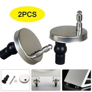 [BSL1] 2x Toilet Seat Hinges Top Close Soft Release Quick Fitting Heavy Duty Hinge Pair