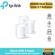 Deco X50 | AX3000 Whole Home Mesh WiFi 6 System (3-Pack)  - TP-Link