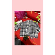 KEMEJA Grey checkered shirt + admin