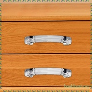 [BaoblazecbMY] Acrylic Cabinet Handle, Cupboard Handle, Kitchen Drawer Handle, Cabinet Handle with Fixing Screws, Handle, Drawer Handle