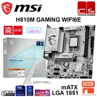 MSI H810M GAMING WIFI6E mATX Motherboard DDR5 INTEL LGA1851+ Intel core ultra 5 & 7 Processor Combo