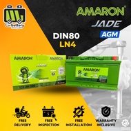 Installation Provided Amaron Jade AGM DIN80 LN4 Auto Start Stop Car Battery Bateri Kereta MERCEDES B