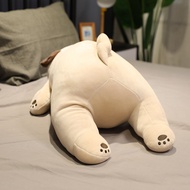 deveodo Pug Plush Doll Cozy Pug Plush Pillow Adorable Lazy Pug Plush Toy Soft Stuffed Animal for Kid