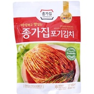 [HALAL] 1KG Jongga Poggi Mat Kimchi Sawi Utuh - Makanan Import Korea