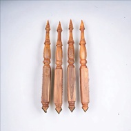 Poles Strands Of The Wind The Attached To The Back Made Of (Real Teak Wood) Size 2 × 2 And 3 3 Inche