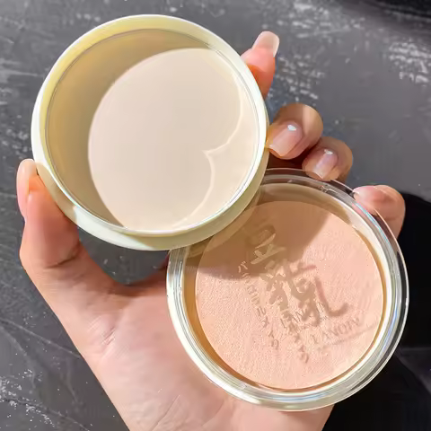 Japanese concealer set makeup soy milk powder, whitening makeup, durable oil control and moisturizin