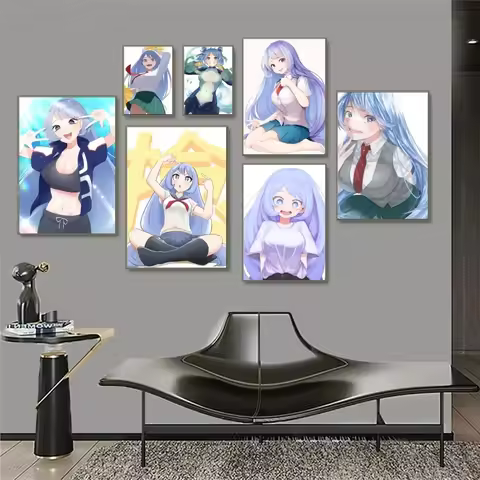 1pc My Hero Academia Hado Nejire Anime Poster HD Posters Home Room Bar Cafe Decor Art Wall Painting 