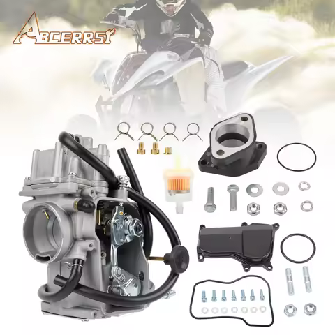 ATV UTV Motorcycle Carburetor For Yamaha MOTO-4 350 YFM350 BIG BEAR 350 2 4WD KODIAK YFM400 4WD WARR