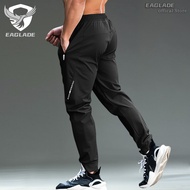 EAGLADE Jogging Sweat Cuffed Jogger Pants for Men Tracksuit Man Trousers Quick Drying Breathable Str
