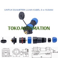 BEST SP20 3 PIN 25A FLANGE PLUG SOCKET PANEL MOUNT CONNECTOR ST51