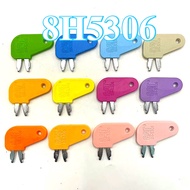 1pcs 12 Colors Keys 8H-5306 8H5306 8398 for CAT Master Disconnect Key 931B 931C 933 933C 935B 935C 9