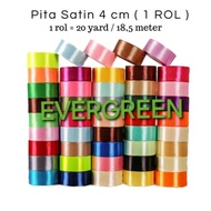 ROLL Satin Ribbon 1.5 inch = 4cm | Satin Ribbon 4cm Ribbon 4cm Satin Ribbon One and a half inch Sati