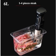 6L/11L/25L Sous Vide Cooker Container Food Grade PC Material Immersion Circulators Sous-Vide Machine
