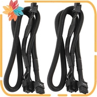 2Pack 8 PIN TO Dual 8 Pin 6 PIN PCIE VGA Power Supply Cable for Supernova G2 G3 G5 P2 T2 GS G+ 650 7