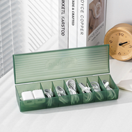 Inaso Kotak Penyimpanan Kabel Data Box Cabel Charger HP Storage Handsfree Aksesoris Meja HSB611