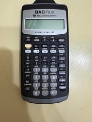 TEXAS Instrument BA II Plus financial calculator