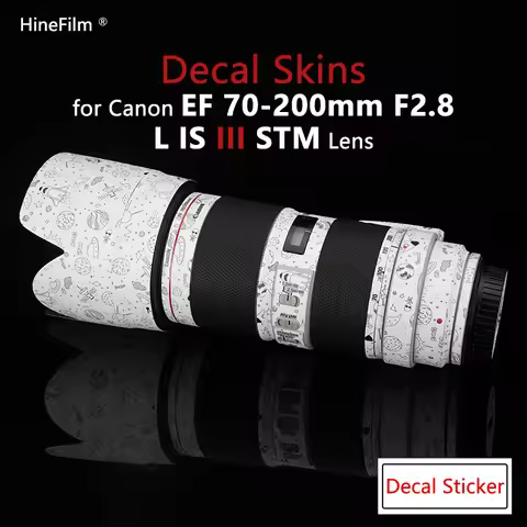 70200 F2.8 III Lens Premium Decal Skin for Canon EF 70-200mm f/2.8L IS III USM Lens Cover Wrap Stick
