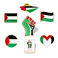MALAYSIA..... 1Pc Palestine Flag Pin Badge Palestine Palestinian Flag Pin Badge Lapel Palestine ( Cu